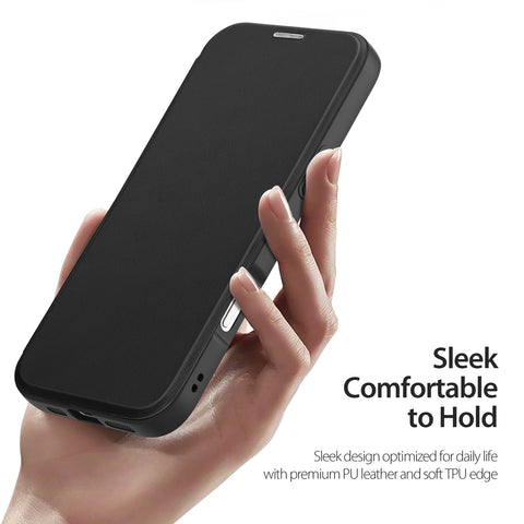 DUX DUCIS For iPhone 17 Pro Max Leather Case  Skin X Pro Series Flip Cover Compatible with MagSafe