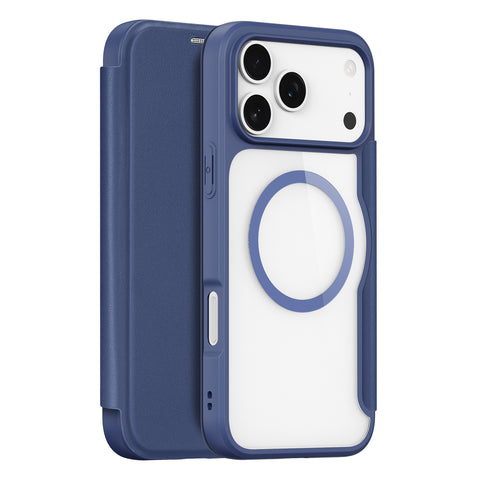 DUX DUCIS For iPhone 17 Pro Max Leather Case  Skin X Pro Series Flip Cover Compatible with MagSafe