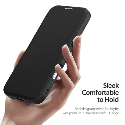 DUX DUCIS For iPhone Air Leather Case  Skin X Pro Series Flip Cover Compatible with MagSafe