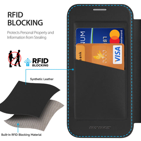 DUX DUCIS For iPhone Air Leather Case  Skin X Pro Series Flip Cover Compatible with MagSafe