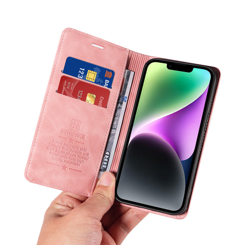 BETOPNICE For Oppo Reno14 Pro 5G (China) / Oppo Reno13 Pro 5G / Oppo Reno14 Pro 5G (Global) Case  Magnetic Closure RFID Blocking Wallet Stand Leather Phone Cover