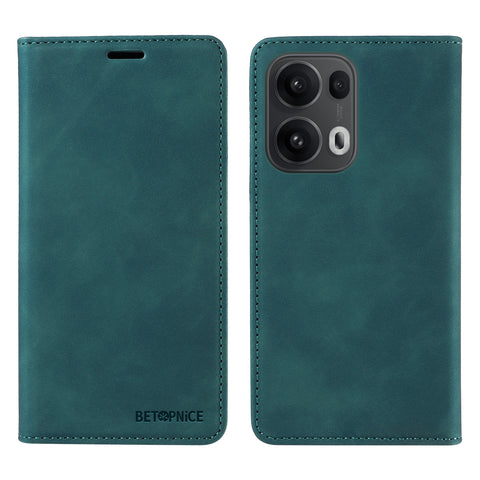 BETOPNICE For Oppo Reno14 Pro 5G (China) / Oppo Reno13 Pro 5G / Oppo Reno14 Pro 5G (Global) Case  Magnetic Closure RFID Blocking Wallet Stand Leather Phone Cover