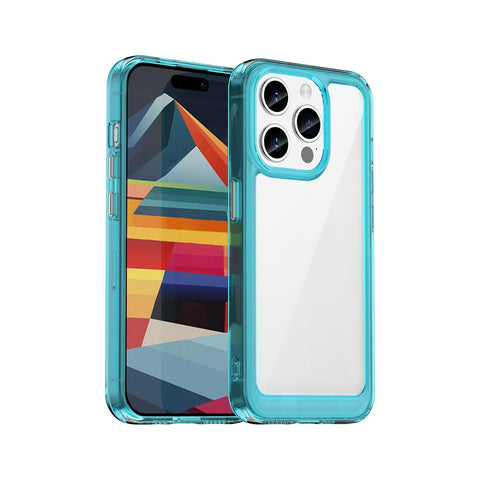 WANLONFENG For iPhone 12 Pro Max 6.7 inch Clear Case  FM Series TPU Phone Back Cover (Big Lens Hole)