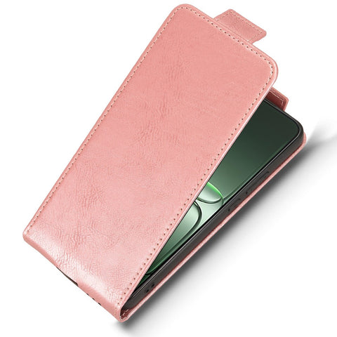 For OnePlus Nord CE5 5G / Ace 5 Racing 5G Stand Case Magnetic Clasp Vertical Flip Leather Phone Cover with Card Holder