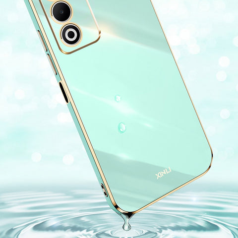 XINLI For Oppo A5 5G  /  4G Case TPU Phone Cover with Electroplating Frame