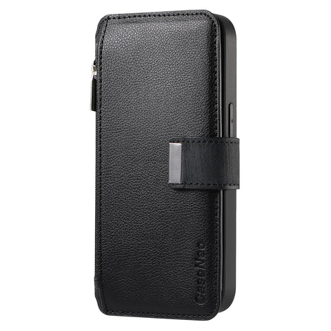CASENEO For Oppo Reno14 Pro 5G (Global) Case  MW-02 Detachable Magnetic Leather Flip Phone Cover