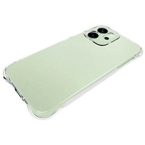 WANLONFENG For Oppo Reno14 5G (Global) Clear TPU Case  TM Series 2.0mm Phone Back Cover