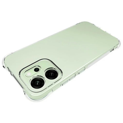 WANLONFENG For Oppo Reno14 5G (Global) Clear TPU Case  TM Series 2.0mm Phone Back Cover