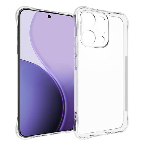 WANLONFENG For Oppo Reno14 Pro 5G (Global) Case  WL Series 2.0mm TPU Phone Cover with Tempered Glass Film