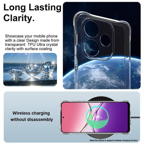IMAK For Oppo A5 Pro 5G (Global) / 4G (Global) Case TPU Phone Cover Airbag Shockproof Protection
