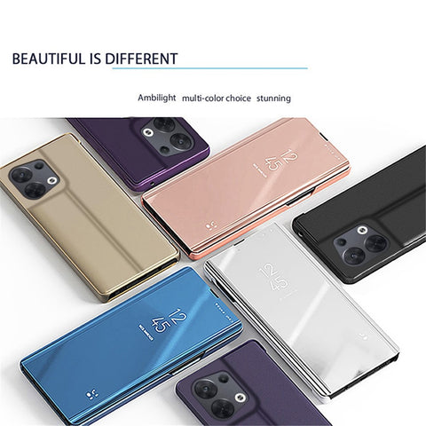 For Oppo Reno8 Pro+ 5G (Global Version) / Reno8 Pro 5G (Global Version) Flip Leather Cover with Stand Full Body Protective Phone Case
