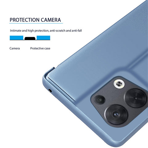 For Oppo Reno8 Pro+ 5G (Global Version) / Reno8 Pro 5G (Global Version) Flip Leather Cover with Stand Full Body Protective Phone Case