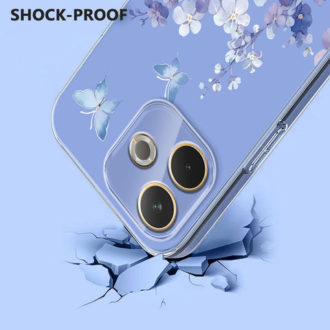 For Oppo A5 Pro 4G (Global) / Oppo A5 Pro 5G (Global) Case Butterfly Floral Pattern Printing TPU Phone Back Cover