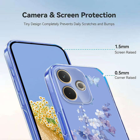 For Oppo A5 Pro 4G (Global) / Oppo A5 Pro 5G (Global) Case Butterfly Floral Pattern Printing TPU Phone Back Cover