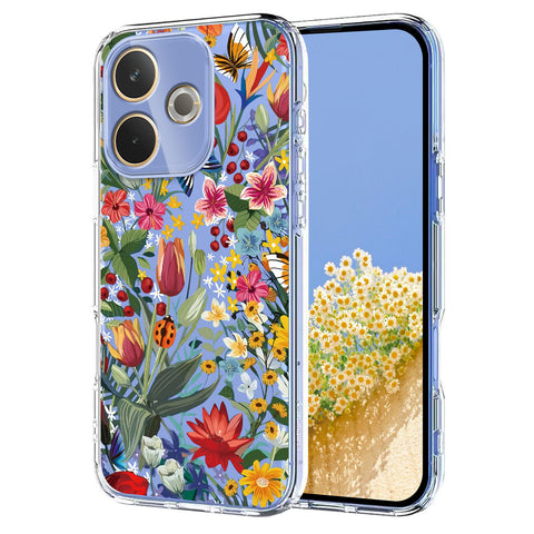 For Oppo A5 Pro 4G (Global) / Oppo A5 Pro 5G (Global) Case Butterfly Floral Pattern Printing TPU Phone Back Cover