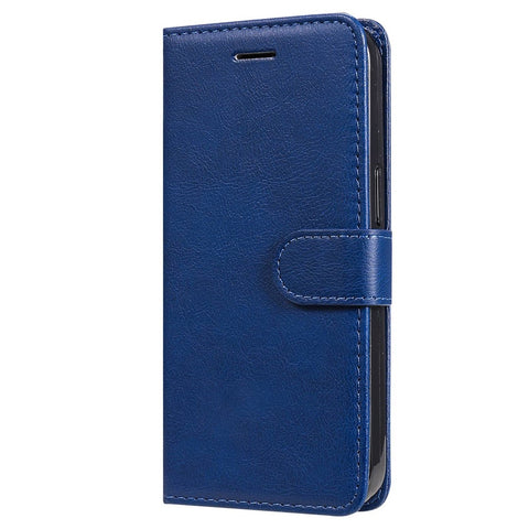 For Huawei Enjoy 50 / nova Y70 Plus 4G / nova Y70 Case Solid Color Leather Mobile Cover Wallet Stand with Strap