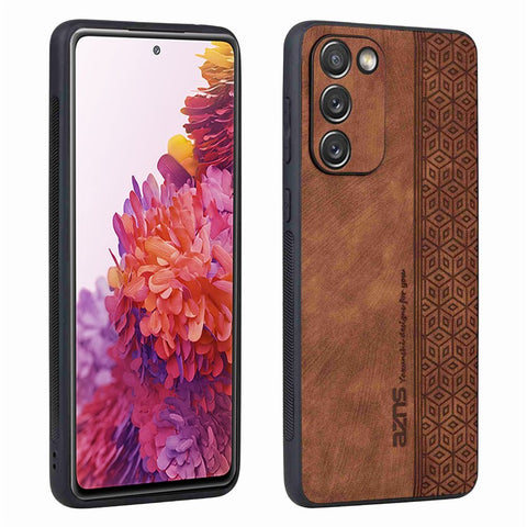 AZNS For Samsung Galaxy S20 FE 5G / S20 FE / S20 FE 2022 / S20 Lite Imprinted Pattern PU Leather Coated TPU Cover Anti-scratch Phone Case