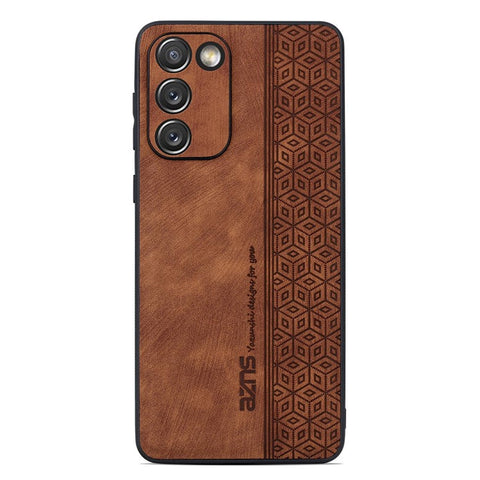 AZNS For Samsung Galaxy S20 FE 5G / S20 FE / S20 FE 2022 / S20 Lite Imprinted Pattern PU Leather Coated TPU Cover Anti-scratch Phone Case