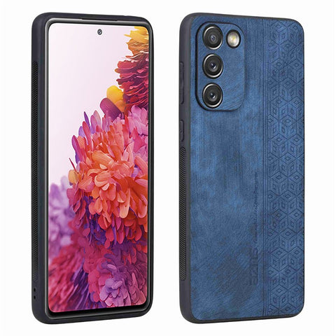 AZNS For Samsung Galaxy S20 FE 5G / S20 FE / S20 FE 2022 / S20 Lite Imprinted Pattern PU Leather Coated TPU Cover Anti-scratch Phone Case