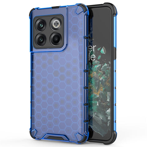 For OnePlus 10T 5G / Ace Pro 5G Phone Case Honeycomb Textured Shockproof Case TPU + PC Phone Cover