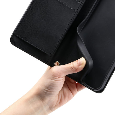 Crossbody Leather Case for Oppo A5 Pro 5G (Global) / A5 Pro 4G (Global) / A5 Energy 5G (China) Ring Buckle Wallet Stand Rhombus Mobile Cover