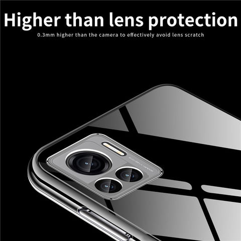 MOFI For Motorola Moto X30 Pro 5G / Edge 30 Ultra 5G Protective Phone Case Transparent Anti-fall TPU Mobile Phone Back Cover