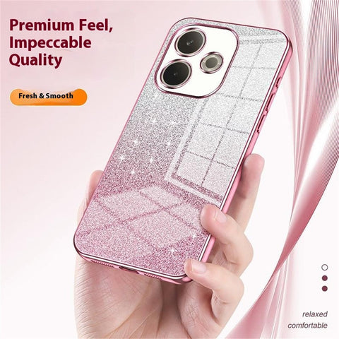 Phone Case For Oppo A5 Pro 4G (Global) / A5 Pro 5G (Global) / A5 Energy 5G (China) Electroplating Gradient Glitter TPU Cover