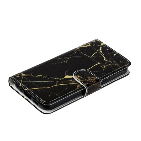For Oppo A57 4G / A57s 4G / A57 (2022) 5G / A77 5G Pattern Printing Flip Stand Cover PU Leather Magnetic Closure Wallet Phone Case