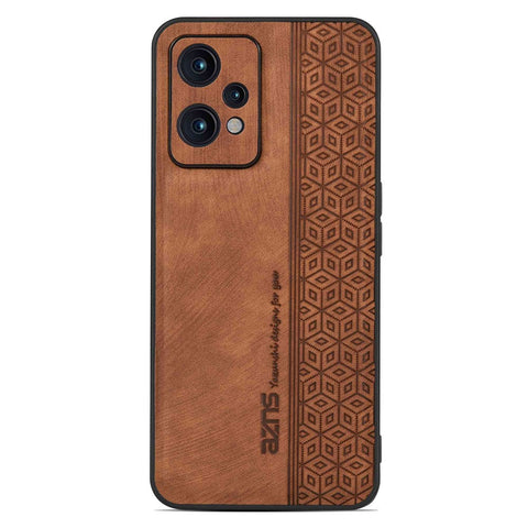 AZNS For OnePlus Nord CE 2 Lite 5G Imprinted Pattern Anti-fading PU Leather Coated TPU Cover Anti-slip Cell Phone Case