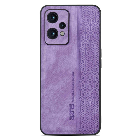 AZNS For OnePlus Nord CE 2 Lite 5G Imprinted Pattern Anti-fading PU Leather Coated TPU Cover Anti-slip Cell Phone Case