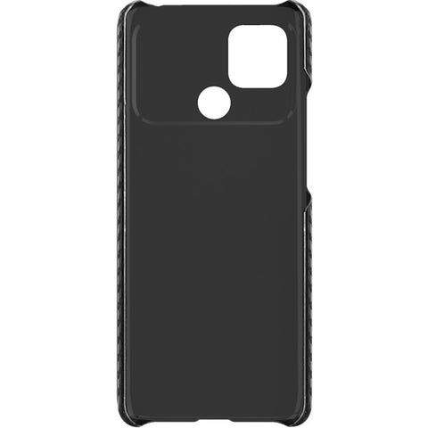 IMAK Ruiyi Series for Xiaomi Poco C40 4G Carbon Fiber Texture Phone Case Drop-proof PU Leather Coated PC Cover