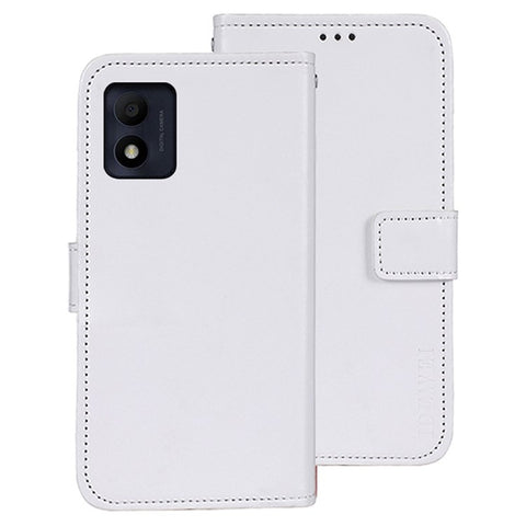 IDEWEI For Alcatel 1B (2022) Crazy Horse Texture PU Leather Phone Cover Folio Flip Full Protection Cover with Stand Wallet