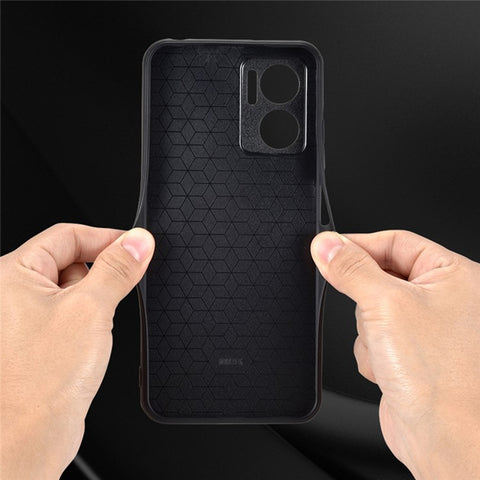 AZNS For Xiaomi Redmi 10 5G / Redmi Note 11E 5G / Redmi 10 Prime+ 5G Imprinted Pattern Anti-scratch Phone Case PU Leather Coated TPU Cover