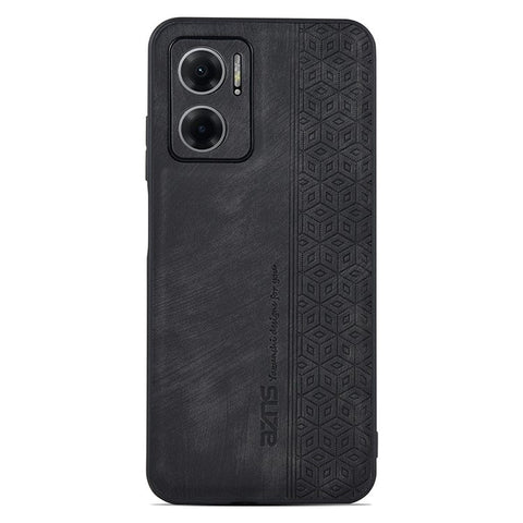 AZNS For Xiaomi Redmi 10 5G / Redmi Note 11E 5G / Redmi 10 Prime+ 5G Imprinted Pattern Anti-scratch Phone Case PU Leather Coated TPU Cover