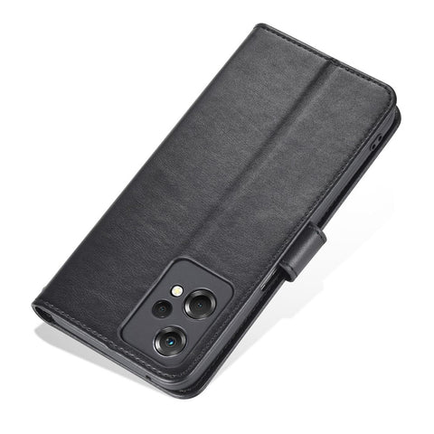 AZNS For OnePlus Nord CE 2 Lite 5G / Realme 9 Pro 5G / 9 5G Textured PU Leather Phone Case, Anti-fall Stand Wallet Magnetic Clasp Cover