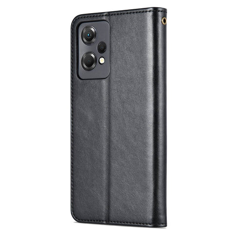 AZNS For OnePlus Nord CE 2 Lite 5G / Realme 9 Pro 5G / 9 5G Textured PU Leather Phone Case, Anti-fall Stand Wallet Magnetic Clasp Cover