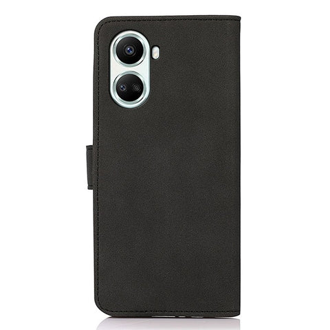 KHAZNEH For Huawei nova 10 SE 4G Magnetic Clasp Stand Wallet Cover Textured PU Leather Anti-scratch Phone Case