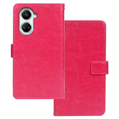IDEWEI For Huawei nova 10 SE 4G Wallet Feature Shockproof Magnetic Closure Phone Case Crazy Horse Texture PU Leather Flip Cover with Stand