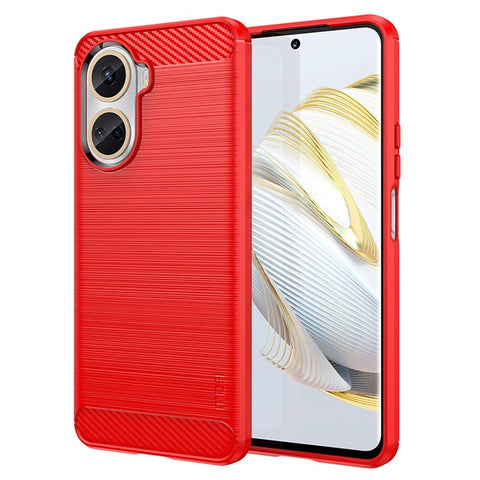 MOFI JK TPU Series-1 for Huawei nova 10 SE 4G TPU Case, Carbon Fiber Brushed Protective Shell Phone Back Cover