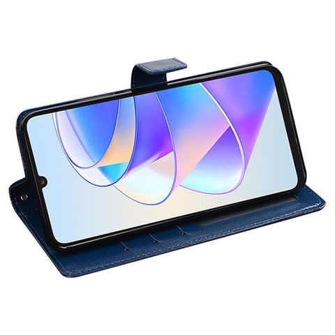 IDEWEI For Huawei nova Y90 4G Crazy Horse Texture Wallet Stand Phone Case PU Leather Anti-scratch Cover