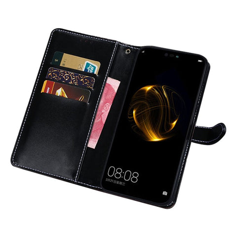 IDEWEI Magnetic Protective Flip Cover for Huawei nova Y90 4G, Crocodile Texture PU Leather Wallet Stand Function Phone Case