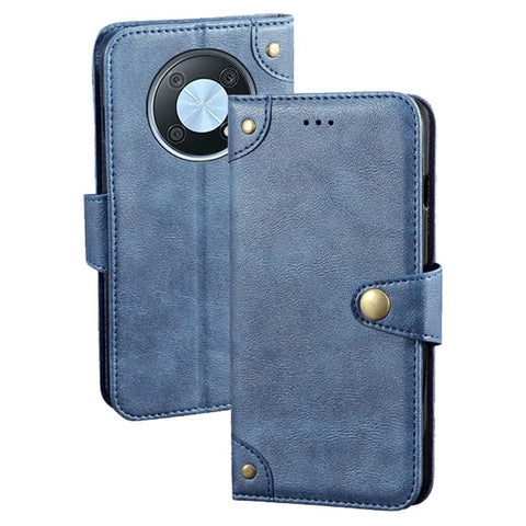 IDEWEI For Huawei nova Y90 4G Anti-scratch Fine Texture TPU+PU Leather Wallet Stand Cell Phone Cover Phone Flip Case