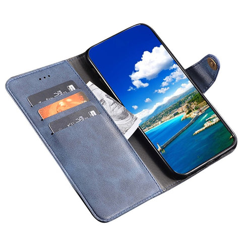 IDEWEI For Huawei nova Y90 4G Anti-scratch Fine Texture TPU+PU Leather Wallet Stand Cell Phone Cover Phone Flip Case