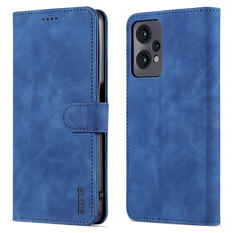 AZNS For Oppo K10x 5G / OnePlus Nord CE 2 Lite 5G / Realme 9 Pro 5G / 9 5G / Realme V25 Phone Case PU Leather Magnetic Flip Cover Stand Wallet