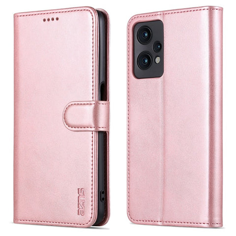 AZNS For Oppo K10x 5G / OnePlus Nord CE 2 Lite 5G / Realme 9 Pro 5G / 9 5G / Realme V25 Phone Case PU Leather Magnetic Flip Cover Stand Wallet