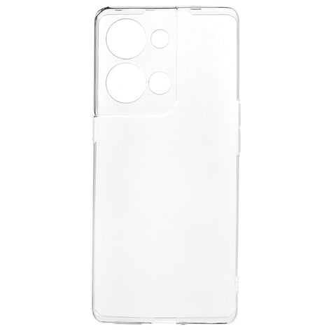 Back Shell for Oppo Reno9 Pro+ 5G, Soft TPU Phone Case Scratch Resistant Transparent Clear Slim Phone Cover