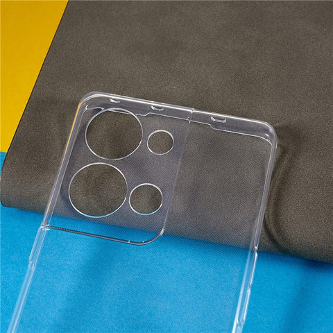 Back Shell for Oppo Reno9 Pro+ 5G, Soft TPU Phone Case Scratch Resistant Transparent Clear Slim Phone Cover