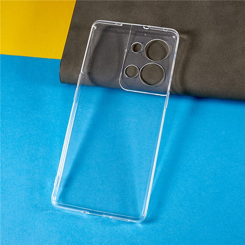 Back Shell for Oppo Reno9 Pro+ 5G, Soft TPU Phone Case Scratch Resistant Transparent Clear Slim Phone Cover