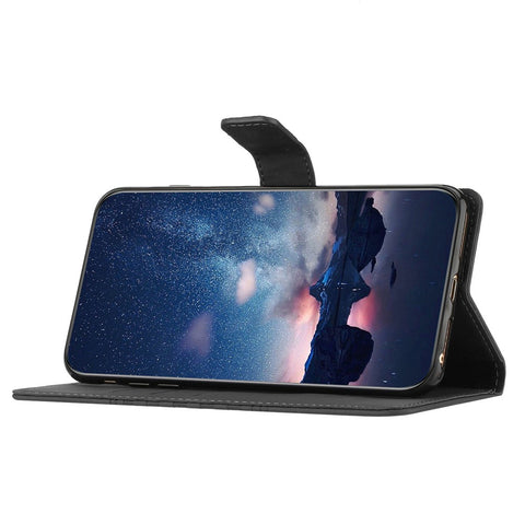 PU Leather Retro Imprinted Pattern Phone Cover for Oppo Reno8 Lite 5G / Reno7 Z 5G, Flip Wallet Stand Shockproof Phone Case with Strap