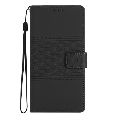 PU Leather Retro Imprinted Pattern Phone Cover for Oppo Reno8 Lite 5G / Reno7 Z 5G, Flip Wallet Stand Shockproof Phone Case with Strap